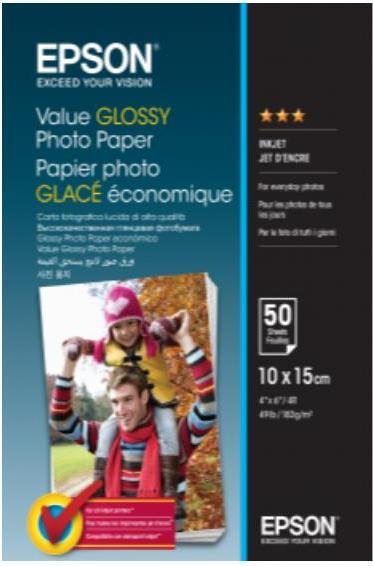Produktbild Epson Value Glossy (183 g/m², 10 x 15 cm, 100 Stk.)