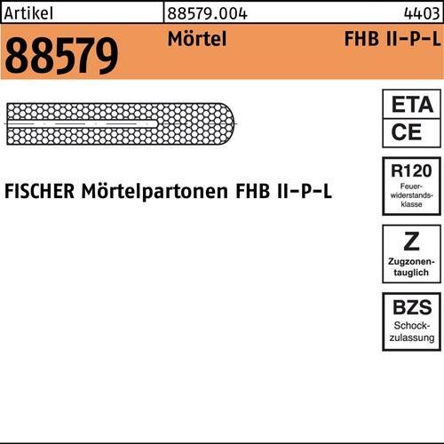 Energie-Label Fischer Mörtelpatrone R 88579 FHBII-P 16x145 f.FHB-L (10 Stk.)