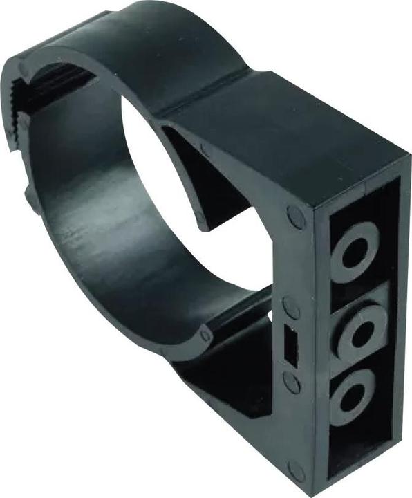 Actual product image Alphacool AGB Universal Bracket Clip-On 60mm Black 2 pieces