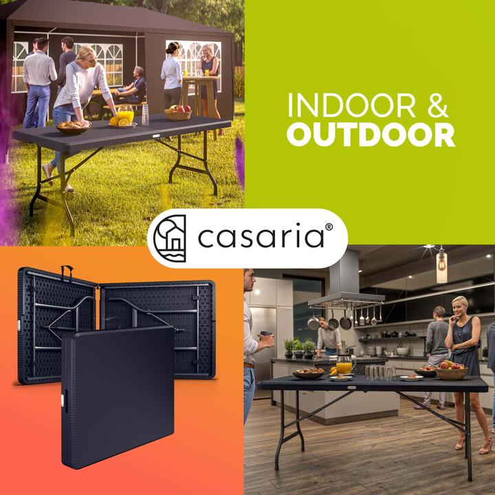 Produktbild Casaria Gartentisch (75 cm)