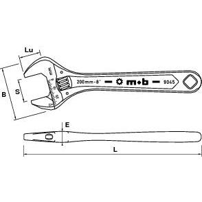 Thumbnail - Peddinghaus, Schraubenschlüssel, Rollgabelschlüssel (33 mm)