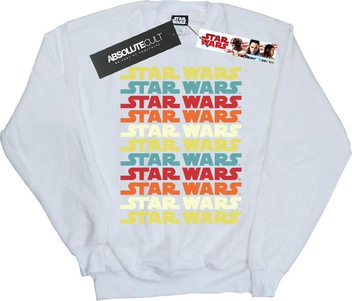 Produktbild Star Wars Retro Repeat Logo Sweatshirt Jungen (152, 158)