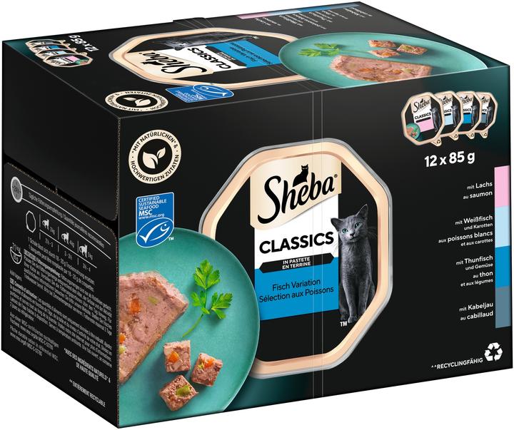 Produktbild Sheba Classics Schale Multip (Adult, 1 Stk., 400 g)