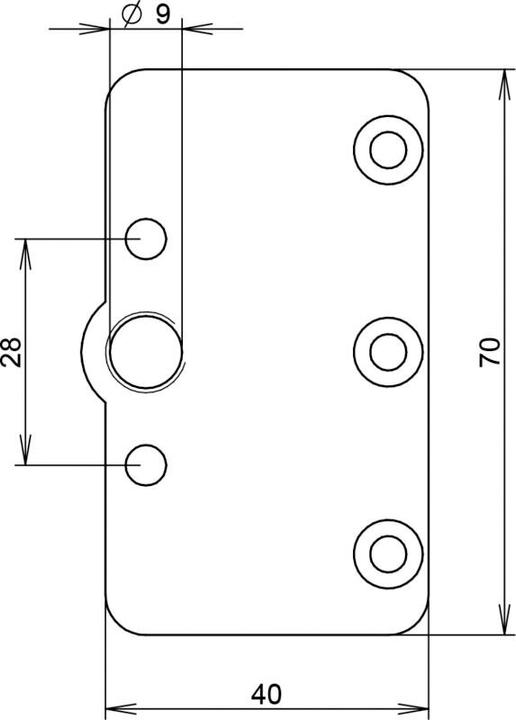 Actual product image Athmer Door opening limiter PORTI 400 (1 pcs.)