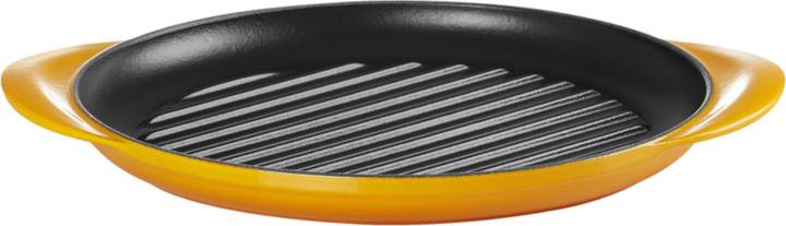 Image du produit Le Creuset Plaque de cuisson ronde 25 cm Nectar (25 cm, Poêle à grillades, Fonte)