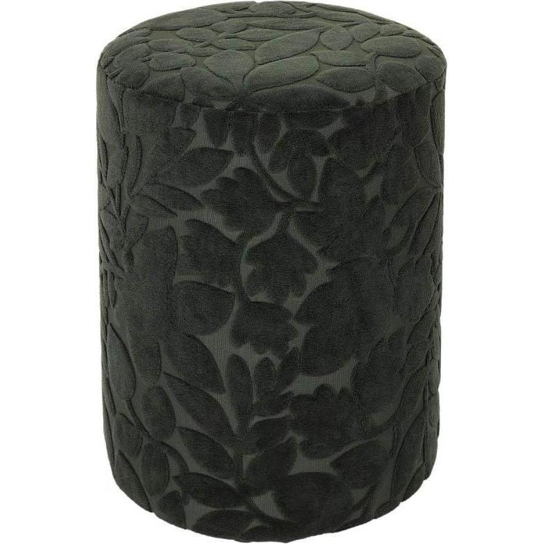 JTI, Hocker + Pouf, Pouf mit Blattmuster