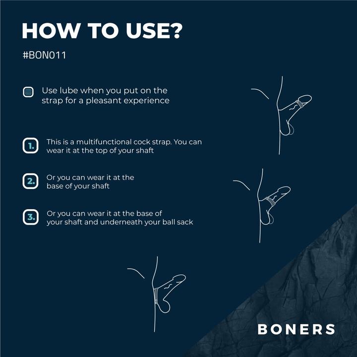 Actual product image Boners Cock Strap (5.50 cm)