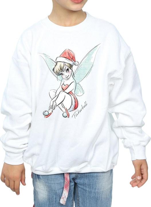Produktbild Disney Tinkerbell Christmas Fairy Sweatshirt Mädchen (140, 146)
