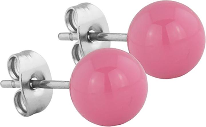 Produktbild Star Piercing Ohrstecker Supernova pink Kugel (Titan, ohne Messing)