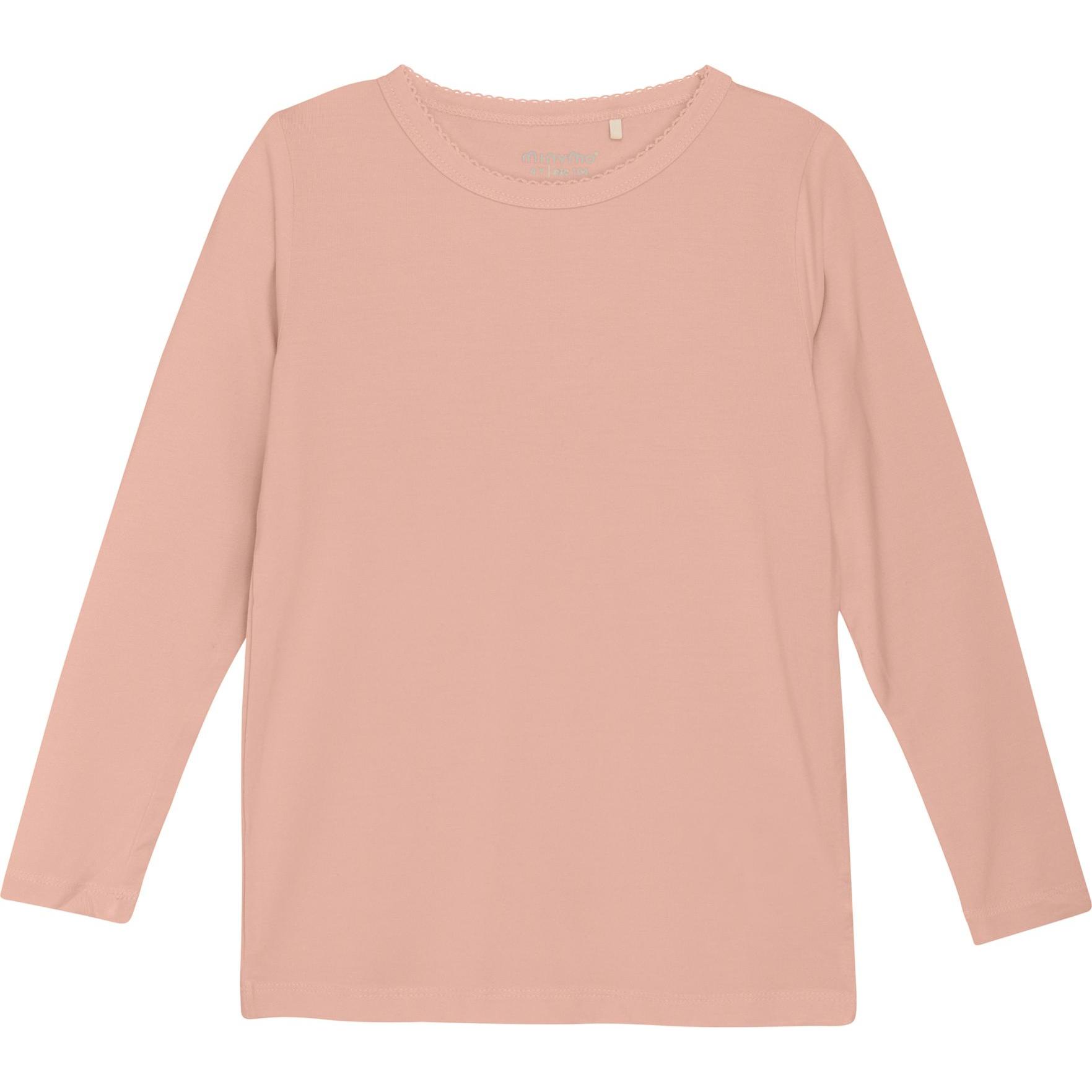Minymo, Mädchen, Shirt, MIBlouse LS 4919, Rosa, (116)