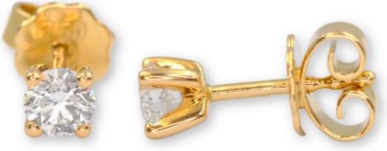 Produktbild Muau Ohrstecker (750/18 K Gelbgold)