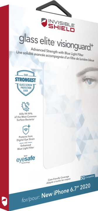 Immagine prodotto InvisibleShield Vetro Elite VisionGuard+ (1 Pezzo/i, Apple iPhone 12 Pro Max)