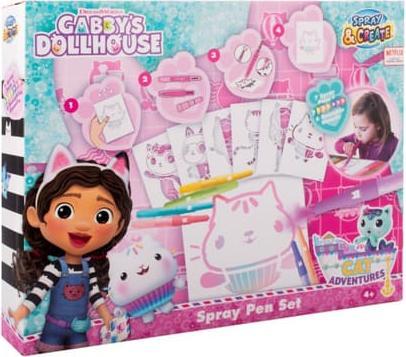 Produktbild Canenco Gabby's Dollhouse - Sprüh-Stifte Set (Mehrfarbig)