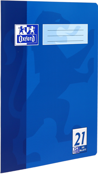 Actual product image Oxford Exercise book (A4, Lined, Hardcover)