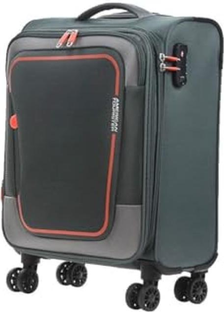 Actual product image American Tourister Pulsonic 4-wheel cabin trolley 55 cm with stretch fold (35 l)