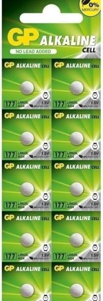 Immagine prodotto GP Batteries Batterie LR626 177F (10 pz., AG4)