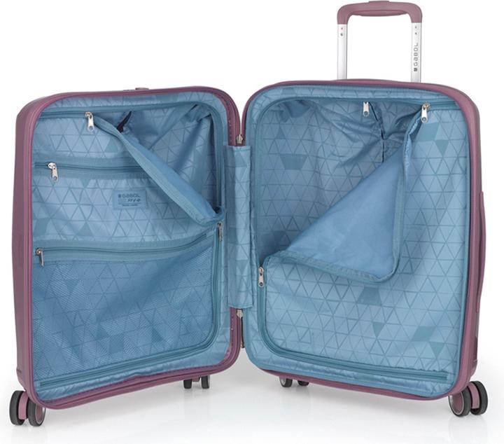 Image du produit Gabol Queens Ensemble de valises à 4 roulettes 4 pièces avec soufflet extensible (236 l)