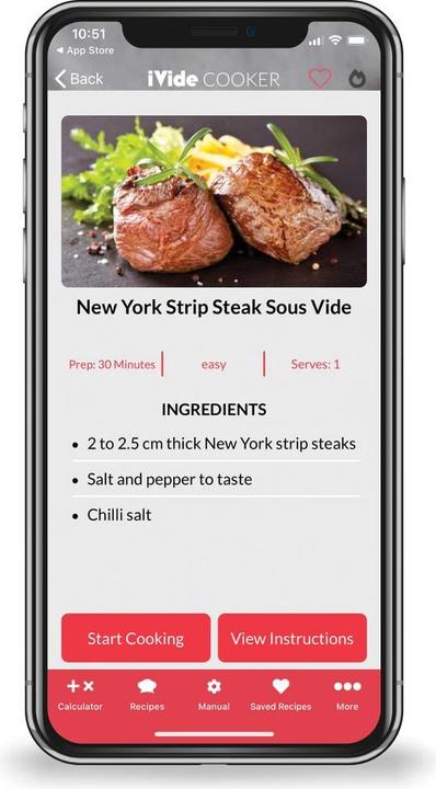 Actual product image Hendi iVide 2.0 Sous Vide Wand IPX7 WiFi 230V 1200W
