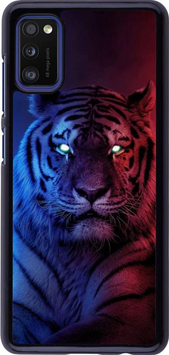 Actual product image PhoneLook Coque Tiger Blue Red (Samsung Galaxy A41)