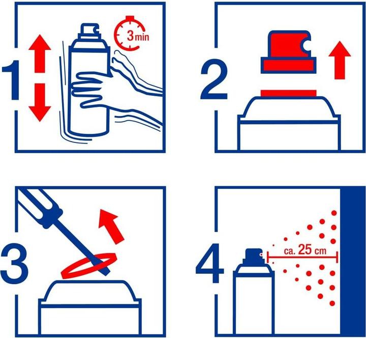 Actual product image Edding Acrylic spray (Light ivory, 0.20 l)