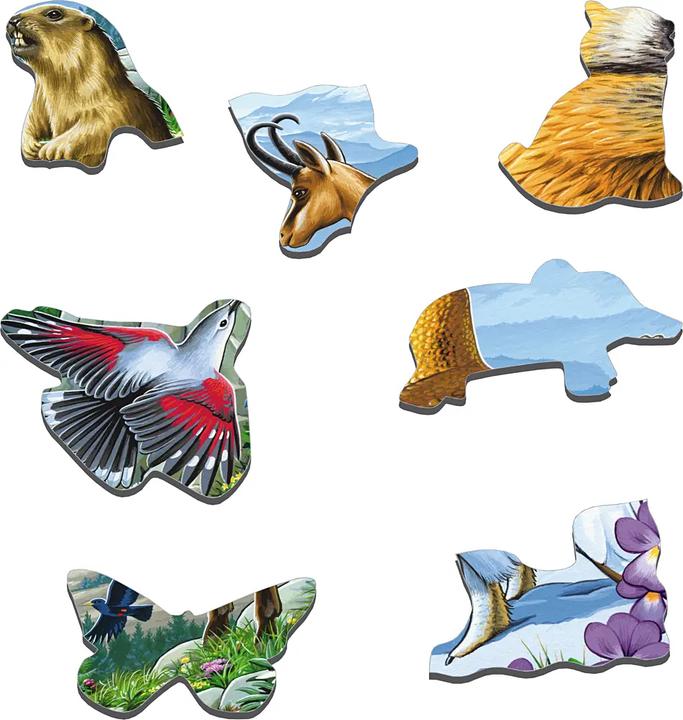 Actual product image Larsen Alps (55 pieces)