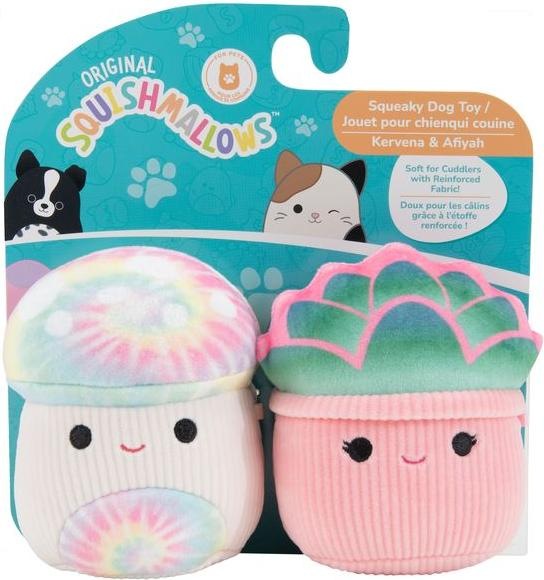 Image du produit Squishmallows Jouet en peluche grinçant pour chien, 9 cm (Jouet en peluche chien)