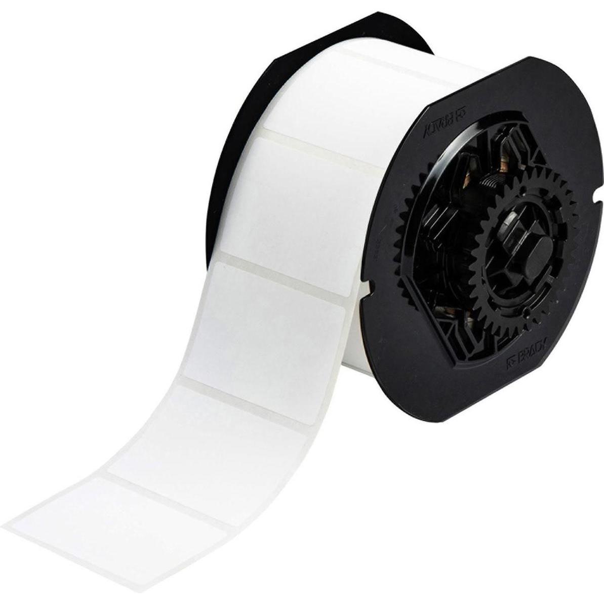 Brady, Etiketten, B33-157-490, FreezerBondz(TM), Polyester, Weiss, matt, 55.88 x 38.10 mm, permanent (1000 E.)