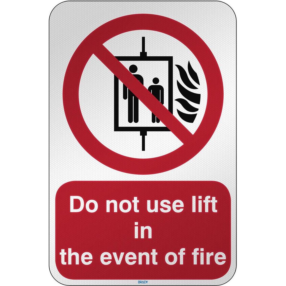 Brady, Sicherheitskennzeichnung, ISO Safety Sign - Do not use