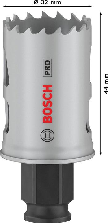 Produktbild Bosch Professional Zubehör PRO Multi Material PC Plus Lochsäge, 32 mm (32 mm)
