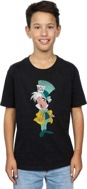 Produktbild Disney Jungen Alice im Wunderland Mad Hatter Klassisches TShirt (152, 158)