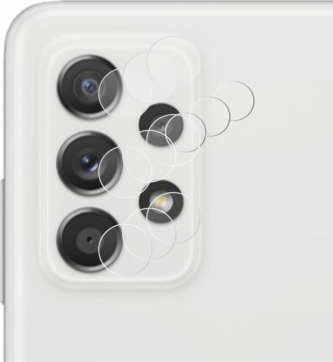 Produktbild BROTECT Schutzglas Schutzfolie Glas Folie Displayschutz klar (6 Stück, Samsung Galaxy A52s 5G)