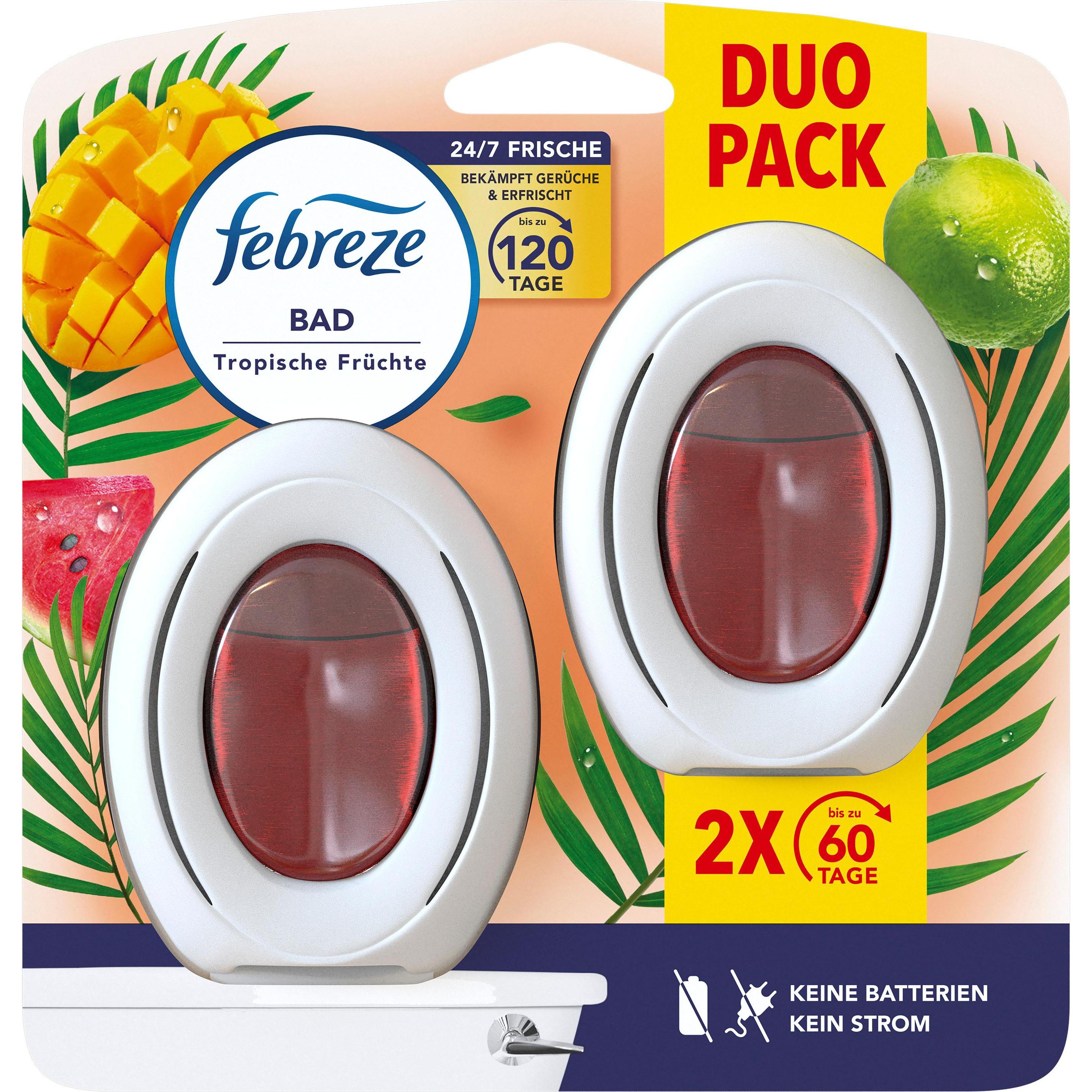 Febreze, Lufterfrischer, Tropische Früchte Bad Lufterfrischer