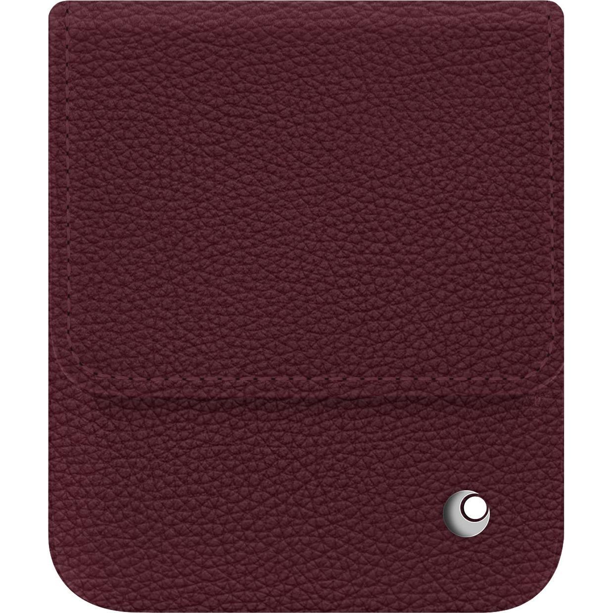 Noreve Lederschutzhülle (Samsung Galaxy Z Flip6), Smartphone Hülle, Violett