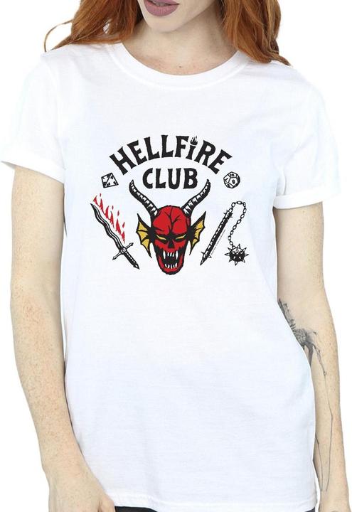 Image du produit Netflix - T-shirt STRANGER THINGS HELLFIRE CLUB - Femme (3XL)