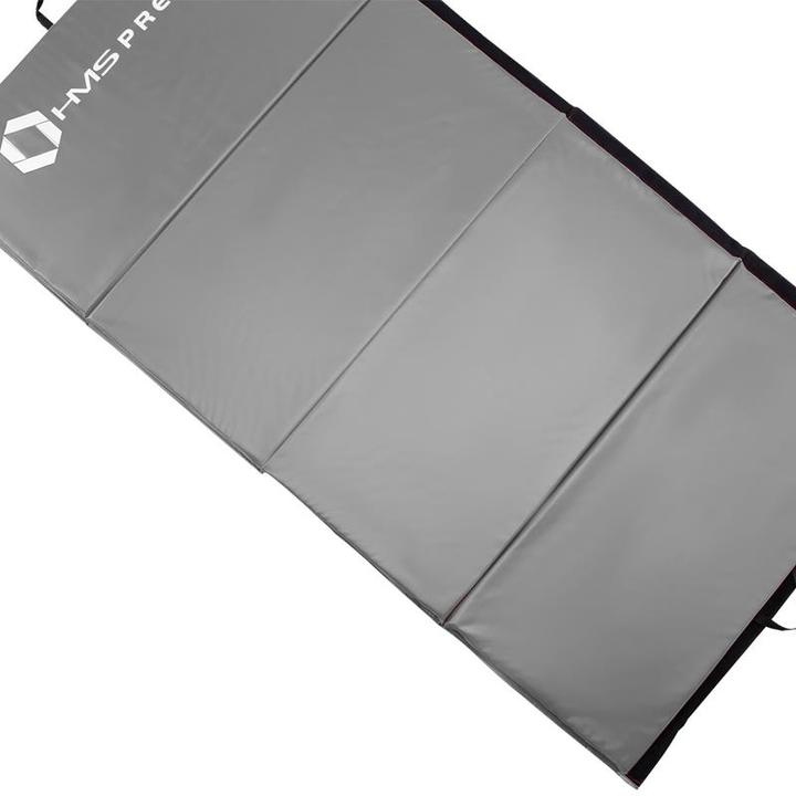 Produktbild HMS Faltbare Gymnastikmatratze Premium MGS01, 2400x1200mm, grau (50 mm)