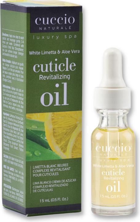 Produktbild Cuccio Naturale Manicure Cuticle Revitalizing Oil Limette & Aloe Vera (15 ml)