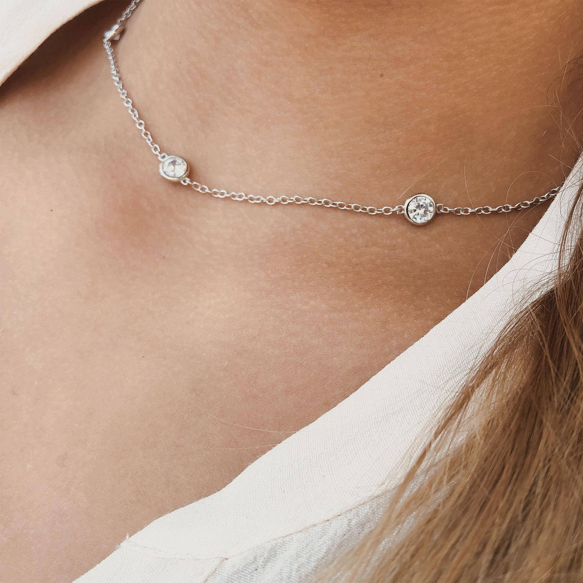 Thumbnail - Ailoria, Halsschmuck, Étincelle, (Silber)