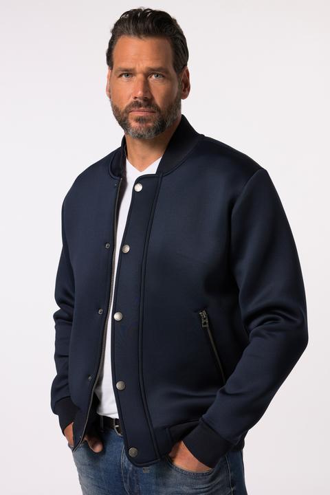 Immagine prodotto JP1880 Giacca in stile college con scuba, colletto college e zip (3XL)