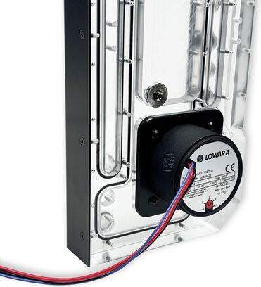 Actual product image Stealkey Customs Stealkey CustomsCrossflow II PC-O11 EVO RGB - D-RGB - Acrylic