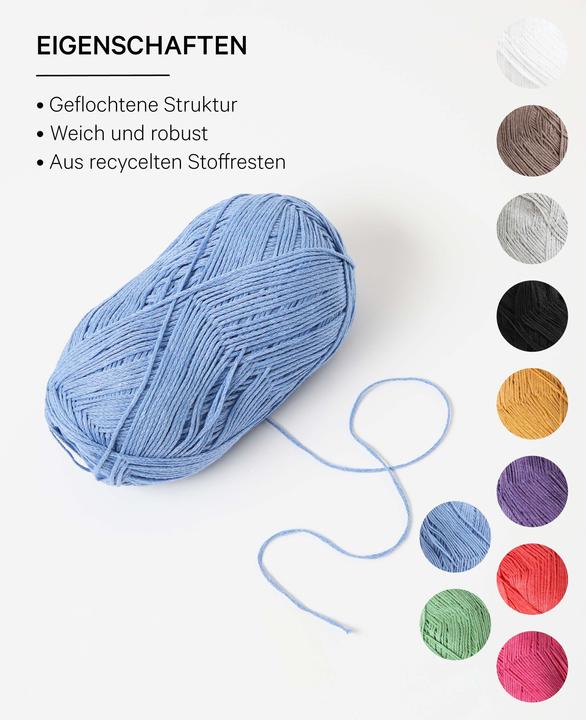 Immagine prodotto Lalana Lana Lydia, filato d'ordito 1,5 mm x 300 m, 100 g (300 m)