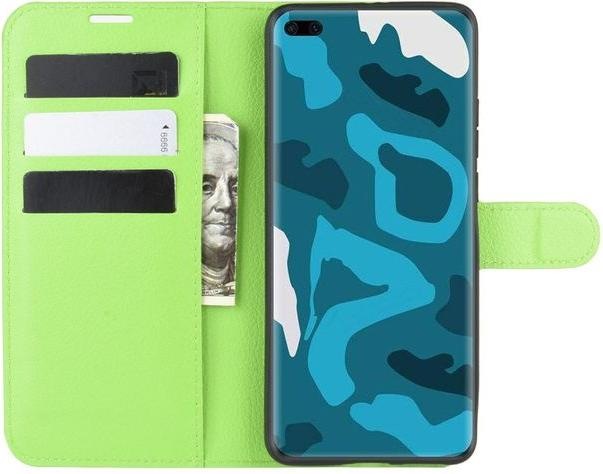 Produktbild MU Classic Litchi Leder Bookcover Series (Huawei P40 Pro+)