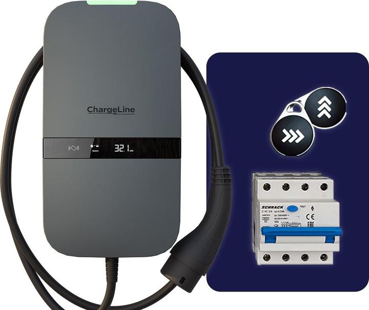 Produktbild ChargeLine 11kW Home Wallbox (Typ 2, 11 kW)