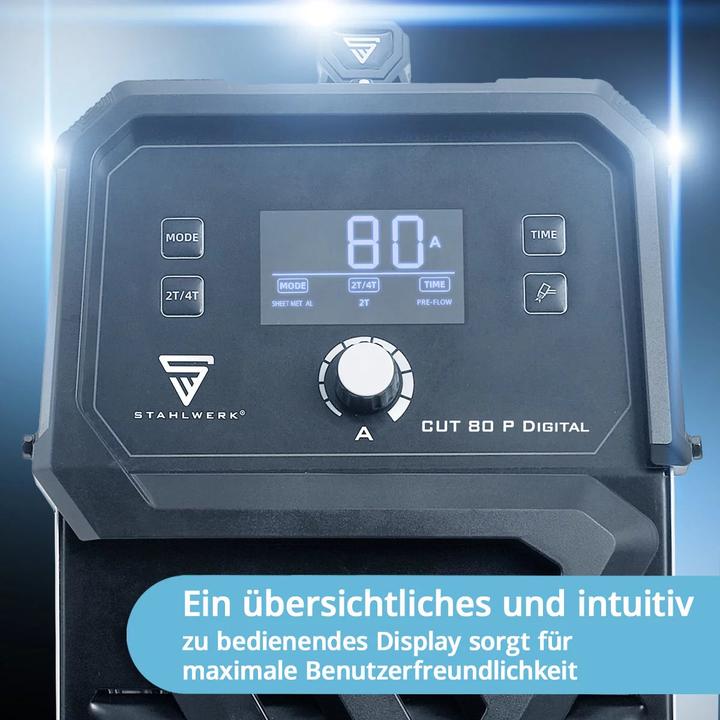 Produktbild Stahlwerk Plasmaschneider CUT 70 P IGBT mit 70 A & Pilot-Zündung Vollausstattung