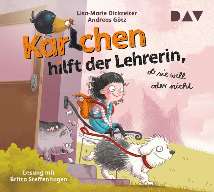 Produktbild D.A.V. Karlchen hilft der Lehrerin, ob sie will oder nicht (Andreas Götz, Lisa-Marie Dickreiter, Deutsch)