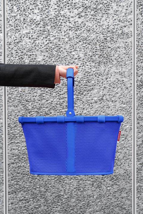 Actual product image reisenthel Einkaufskorb Carrybag Frame Mesh royal blue