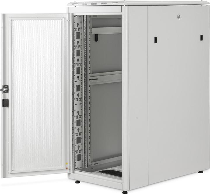 Actual product image Digitus 26HE Serverschrank, Unique Server-N 1342x600x1000 mm, grau RAL 7035) (26 RU, 19 inch rack)