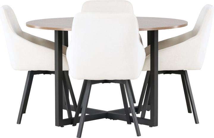 Beige, Black, Walnut