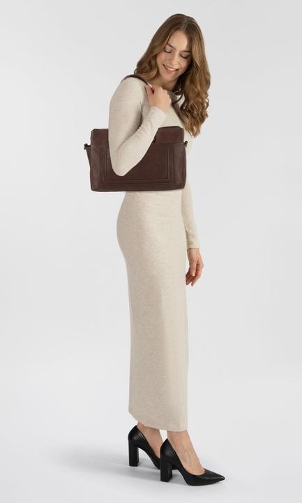 Produktbild Cowboysbag Chained Barton Schultertasche Leder 40 cm