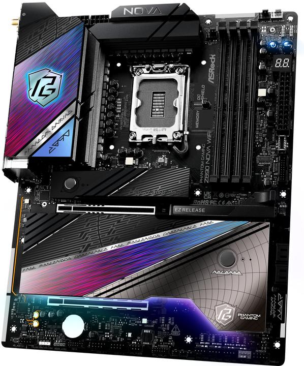Productafbeelding AsRock Z890 Nova WiFi Intel DDR5 S1851 (LGA 1851, Intel Z890, ATX)