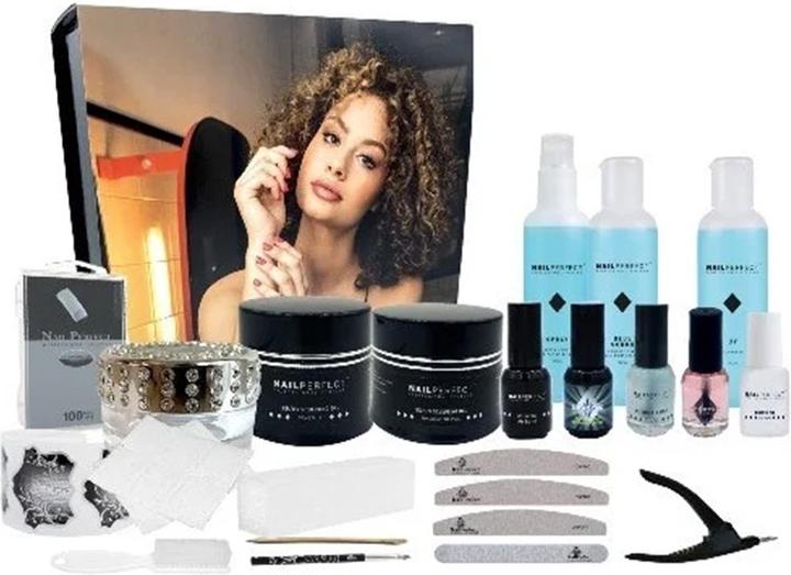 Nail Perfect LED/UV Modellier-Gel Starter-Set (Nagelstyling Set)